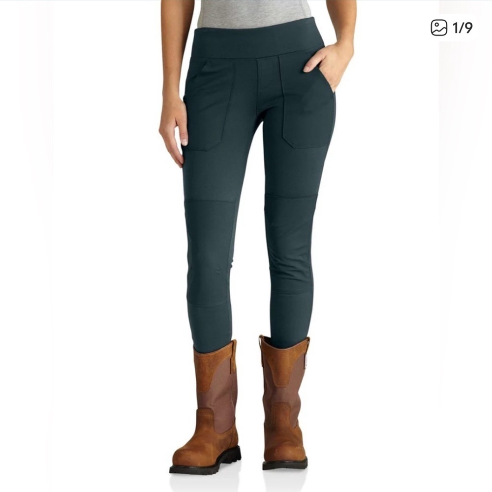 Carhartt Force Stretch Utility Leggings blue size xxl pants work wear